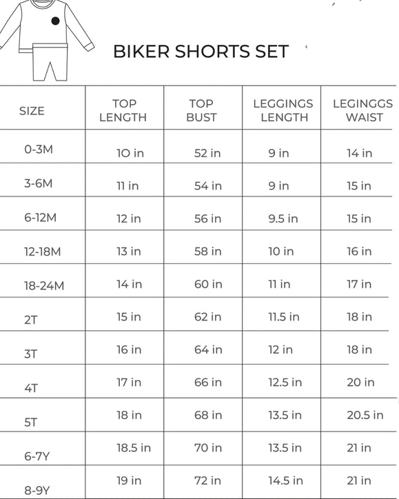 Biker Shorts Set | Mocha